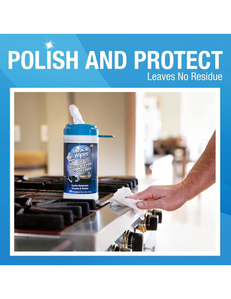 Toallitas Milagrosas para Cocina y Microondas - 30 Unidades