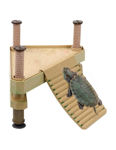 Plataforma de Sol Flotante para Tortugas Tfwadmx 18.5x15cm