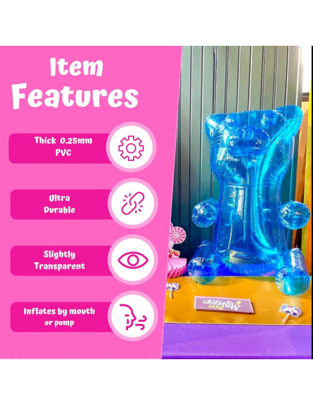 Osos de Goma Inflables Gigantes 61 cm 2-pack 4E's Novelty