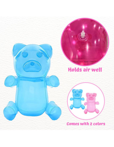 Osos de Goma Inflables Gigantes 61 cm 2-pack 4E's Novelty