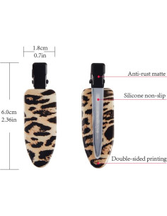 Clips de Pelo Suaves Minihope 12 Piezas Diseño Animal 2