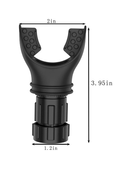 Entrenador de Respiración LIZS Ajustable para Ejercicio Oral y Muscular