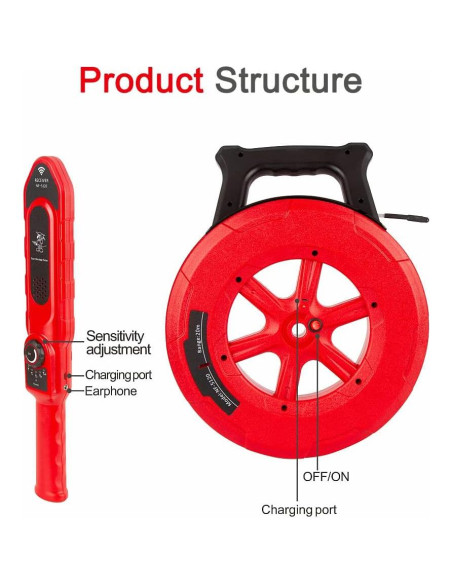 Detector de Bloqueo de Tuberías NOYAFA NF-5140 40m