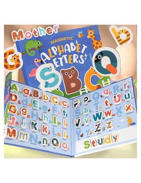 Tablero de Aprendizaje Magnético Fullware - Letras y Animales