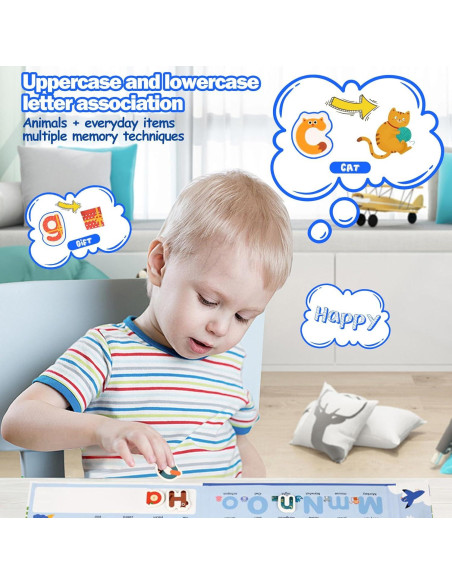 Tablero de Aprendizaje Magnético Fullware - Letras y Animales