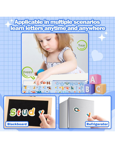 Tablero de Aprendizaje Magnético Fullware - Letras y Animales