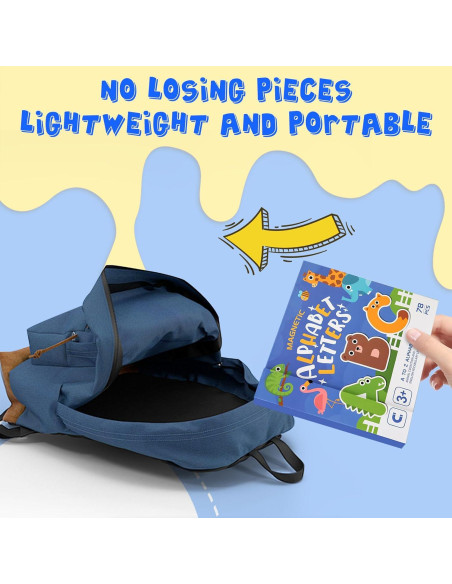 Tablero de Aprendizaje Magnético Fullware - Letras y Animales