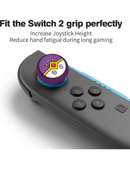 Tapas de Pulgar Deberlain para Nintendo Switch 2 - Silicona A-Mix