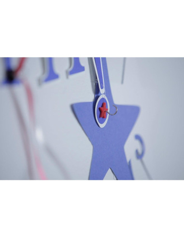 Chincheta con Gancho CraZy TACKz 36 Piezas Transparente