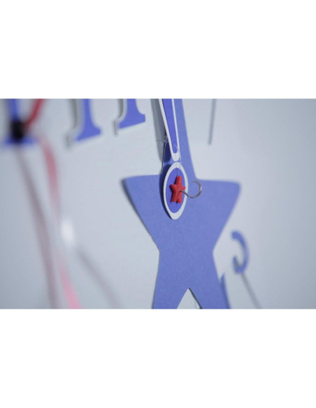 Chincheta con Gancho CraZy TACKz 36 Piezas Transparente