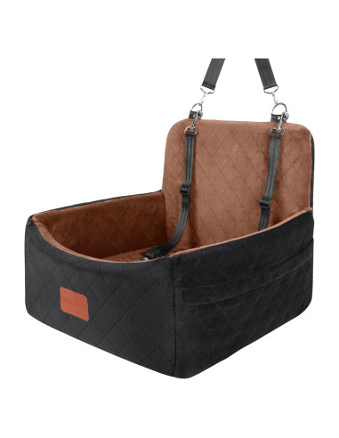 Asiento de Coche para Perros Pequeños WOOAIDAGG 48x38cm