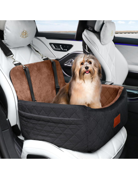 Asiento de Coche para Perros Pequeños WOOAIDAGG 48x38cm