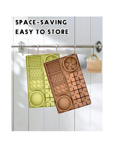 Alfombra de Olfateo 4 en 1 OurMiao XL Marrón - Alimentación Lenta