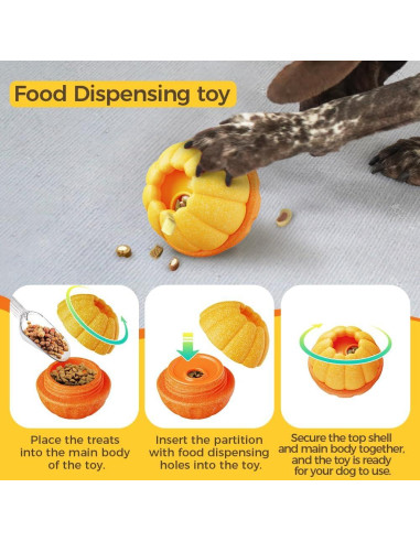 Juguete de golosinas congeladas para perros KASGMU 16x10cm