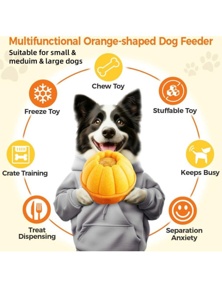 Juguete de golosinas congeladas para perros KASGMU 16x10cm