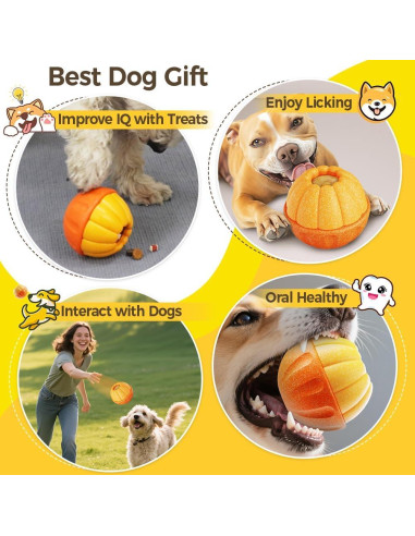 Juguete de golosinas congeladas para perros KASGMU 16x10cm