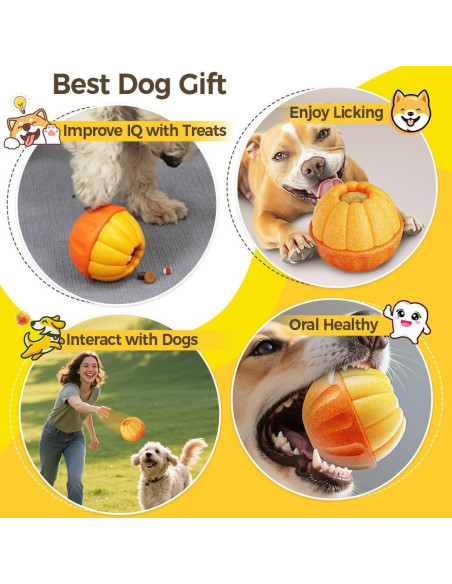 Juguete de golosinas congeladas para perros KASGMU 16x10cm