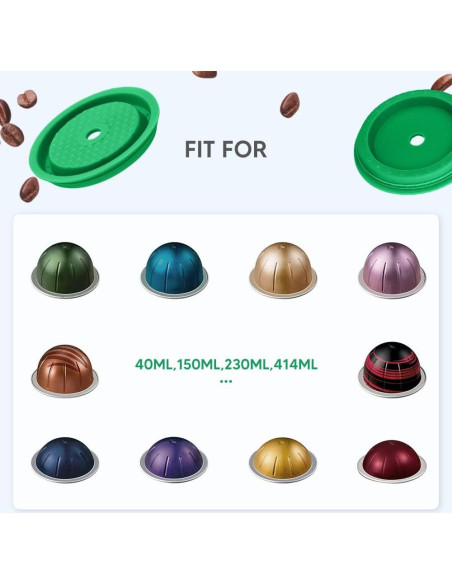 Cápsulas de Café Recargables i Cafilas para Vertuo - 2 Colores