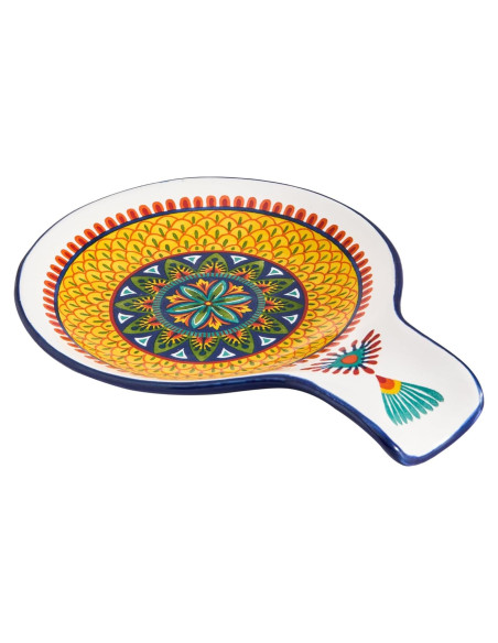 Soporte para Cucharas Bico Havana Cerámica 19x14 cm Apto Lavavajillas