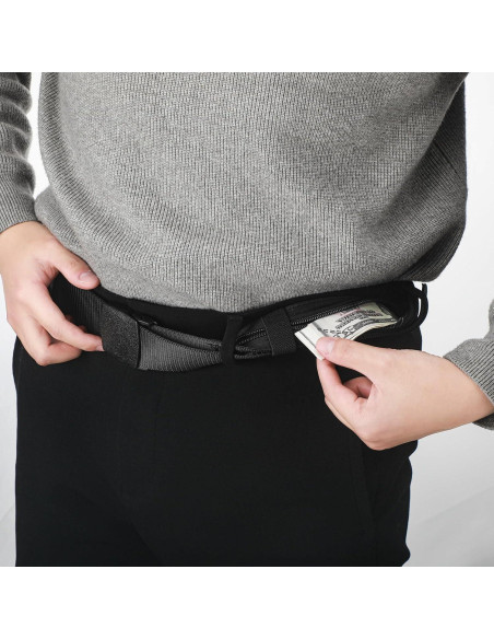 Cinturón de Dinero Oculto Cozypower 2 Pcs Nylon Seguridad