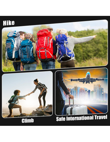 Cinturón de Dinero Oculto Cozypower 2 Pcs Nylon Seguridad