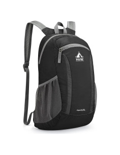 Mochila de Senderismo Plegable G4Free 16L Negra Ligera