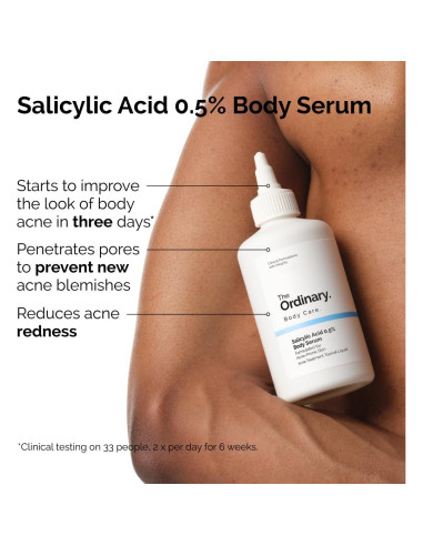 El Ordinario Suero Corporal Ácido Salicílico 0.5% 240 ml