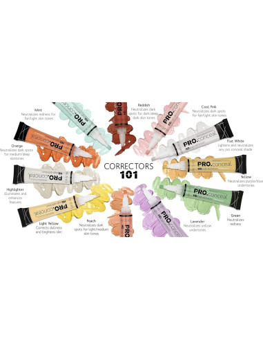 Corrector L.A. Girl Pro Conceal HD Porcelana 10cm 1.98g