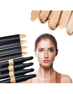Lápiz Corrector e Iluminador AKARY 2 en 1 Doble Cara Color Natural 2