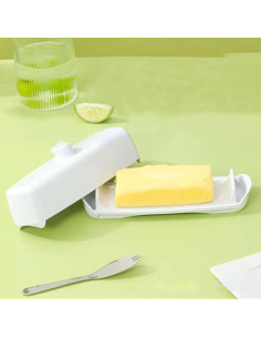 Tazón para Mantequilla AMILYCOE HYP-2 con Tapa y Cuchillo 2