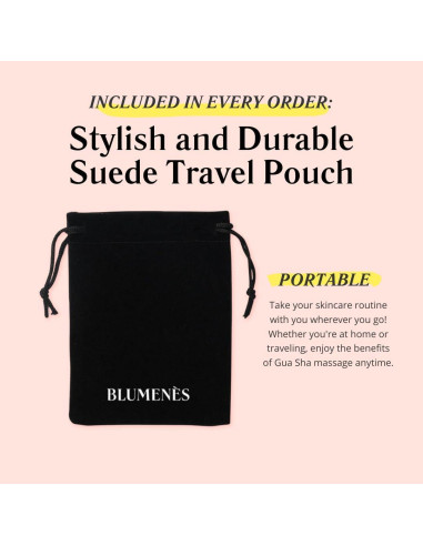 Gua Sha de Hongo Blumenes - Acero Inoxidable para Masaje Facial