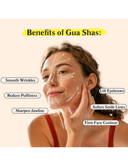 Gua Sha de Hongo Blumenes - Acero Inoxidable para Masaje Facial