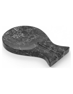 Soporte para Cucharas de Mármol Radicaln 20 cm Negro Hecho a Mano