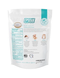 Sal de Epsom Epsoak 4.54 kg - Sulfato de Magnesio Puro 2