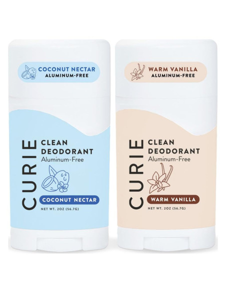 Desodorante Natural Curie Néctar de Coco y Vainilla 2pk