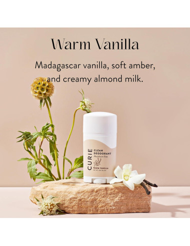 Desodorante Natural Curie Néctar de Coco y Vainilla 2pk