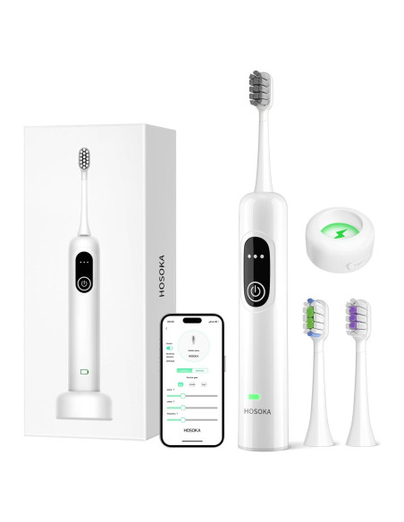 Cepillo de Dientes Eléctrico HOSOKA Sonic 60 Recargable IPX7