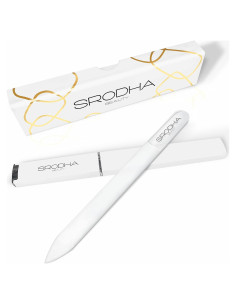 Juego de Lima de Uñas de Cristal Srodha - 3 Piezas Profesional