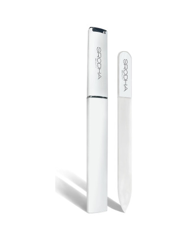 Juego de Lima de Uñas de Cristal Srodha - 3 Piezas Profesional