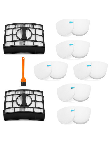 Filtro de Reemplazo Shark Navigator ZU561 ZU560 HEPA y Cepillo