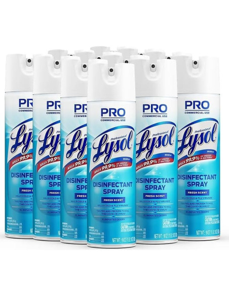 Aerosol Desinfectante Lysol 538g - Mata 99.9% Virus y Bacterias