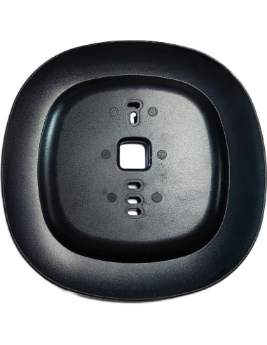 Placa de Montaje Decorativa Negra para Termostato Ecobee