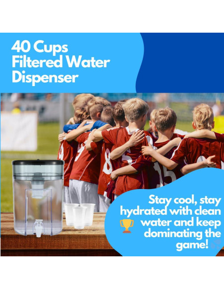 Dispensador de Agua Filtrada OnlyPure 40 Tazas 120 Galones