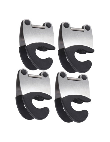 Soporte de Cuchara para Olla TOPPERFUN - 4 Piezas Acero Inoxidable