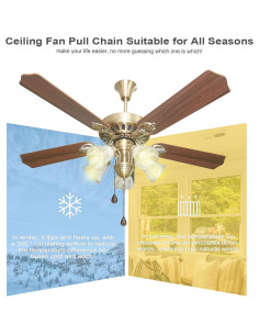 Paquete de 4 Extensores de Cadena de Tirar Yoeuikaoh Bronce 2