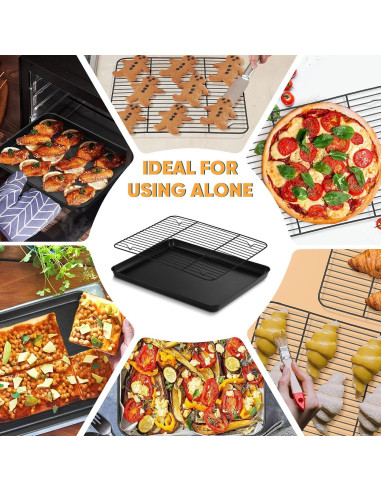 Bandeja para Hornear P&P CHEF 31.5x24.6cm Antiadherente