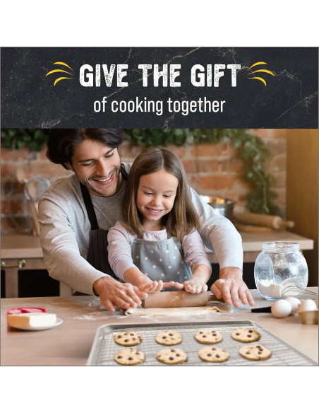 Bandeja para Hornear Checkered Chef 45.7 x 33 cm + Rejilla