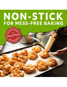 Hojas de Papel Pergamino Pre-cortadas PaperChef 38.1x41.9 cm 24-ct 2