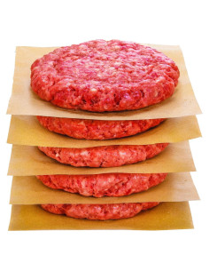 Hiware 200 Hojas de Papel Pergamino Sin Blanquear 15x15 cm