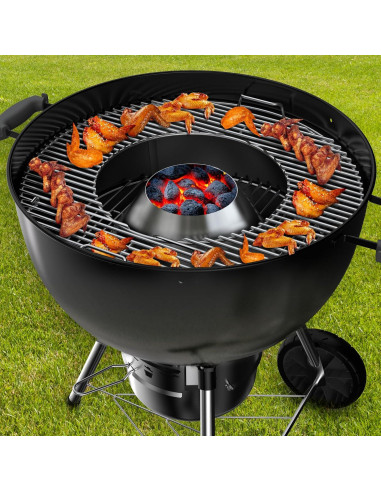 Soporte de Briquetas de Carbón Skyflame para Parrillas Kettle 45-66 cm